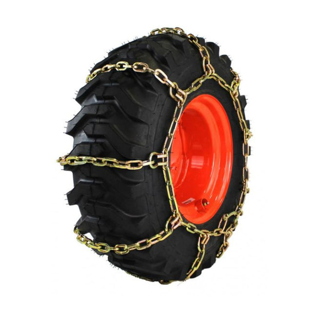 14x17.5SkidderSkidsteerHeavyDutySquare4linksSpacing-1Pair