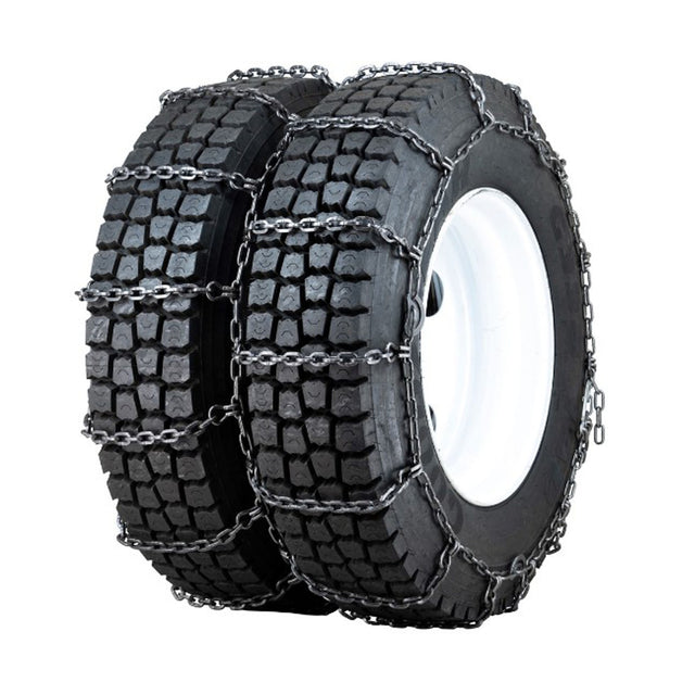 11-24.5TRYGG7MMSquareIceTruckChainDualTripleCamStyle-1Pair