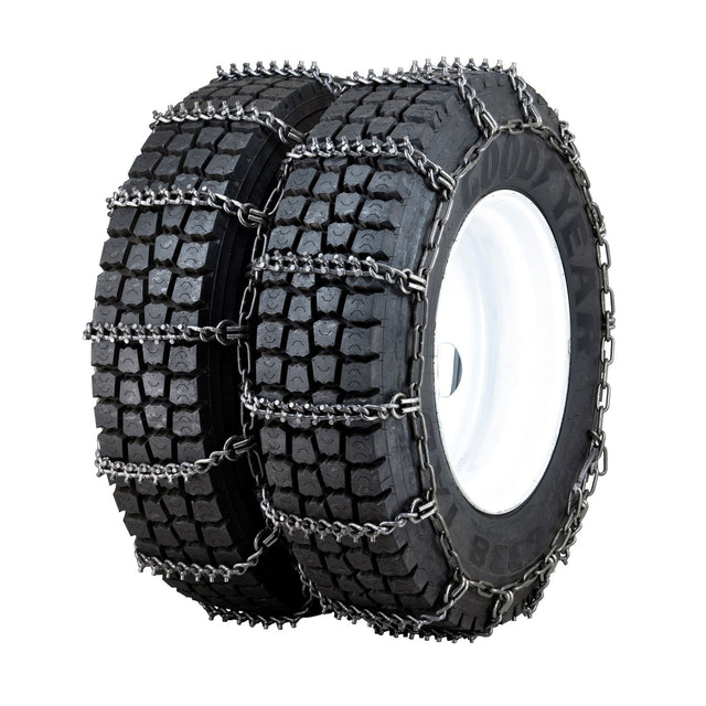 11.00-20NordicStuddedAlloyHeavyDutyTruckChainNonCamDual_Triple-8MM-1Pair