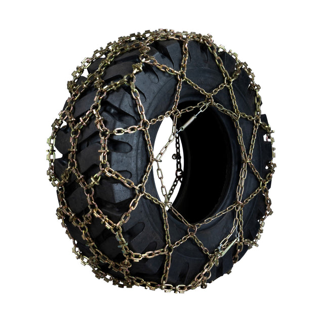 14.00-24QualityChainLoader-GraderWBSQDoubleDiamondPatternAlloy(WithWearBar)-1Pair
