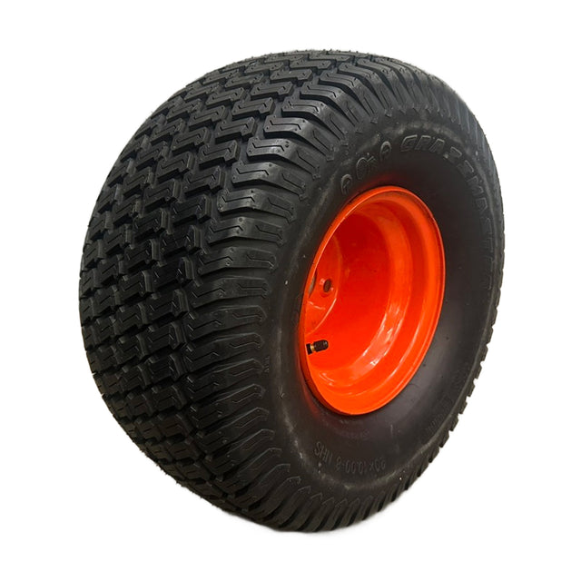 20x10.00-8 4PR B OTR Grassmaster TL (Tire+Wheel: 4 holes, off ctr)