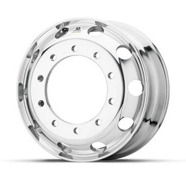 22.5x12.25  Alcoa Dura-Bright Steel Flat Face 1" lip from mounting face