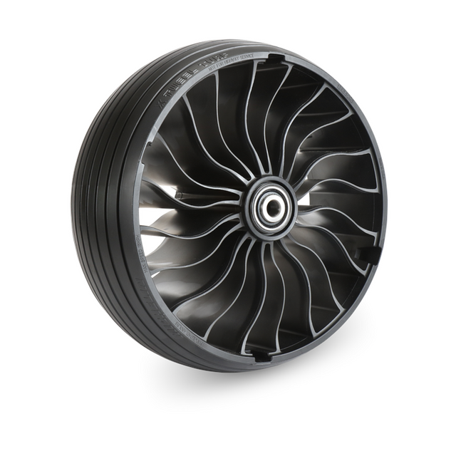 13x6.5N6MichelinX-TweelTurfCasterGroovedAxleBoltDiameter3_4"