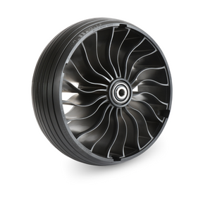 13x6.5N6MichelinX-TweelTurfGroovedCasterAirlessRadial(5_8"AxleBoltDiameter)