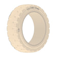 16-1_4x6x11-1_4(413_152-286)GRIGLOBESTARPressOnBand,Non-Marking,LUG,Solid,White