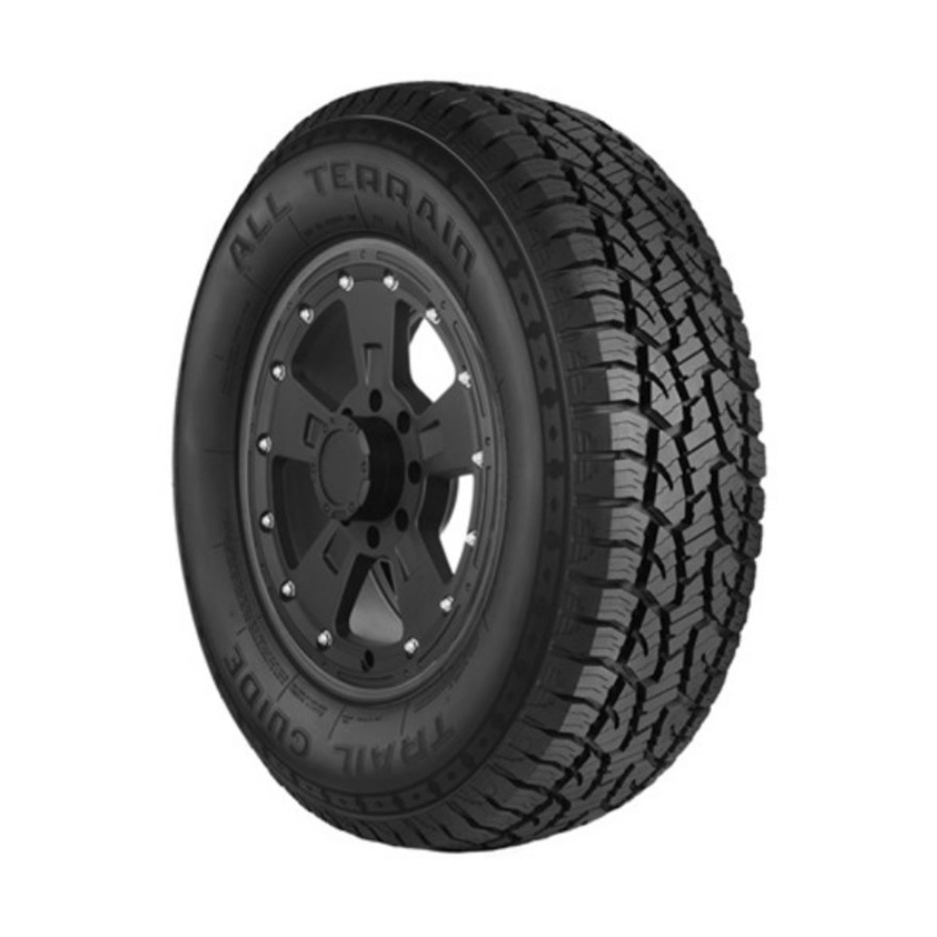Trail Guide All Terrain Tire - 235/70R16 106S - White Letters - 50,000 Mile Warranty