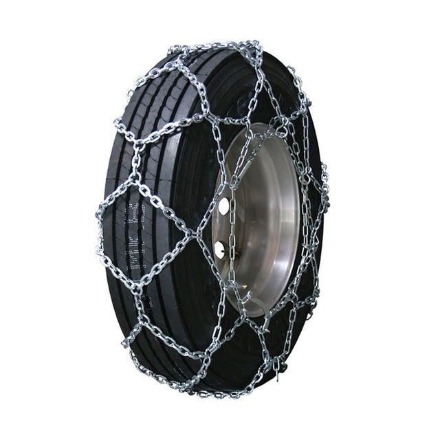 11-24.5QualityChainTruckPremiumEuropeanDiamondBackSquareLinkAlloy-1Pair