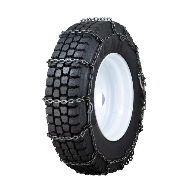 11-24.5TRYGG7MMSquareIceTruckChainSingleCamStyle-1Pair